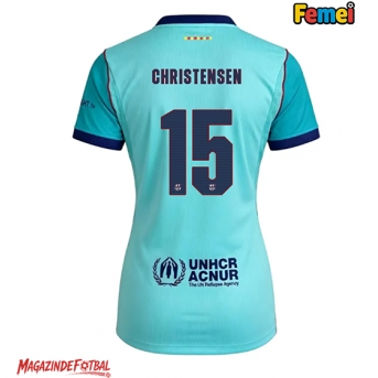 Barcelona Andreas Christensen #15 Tricou Fotbal Replică 2026-27 Femei Treilea